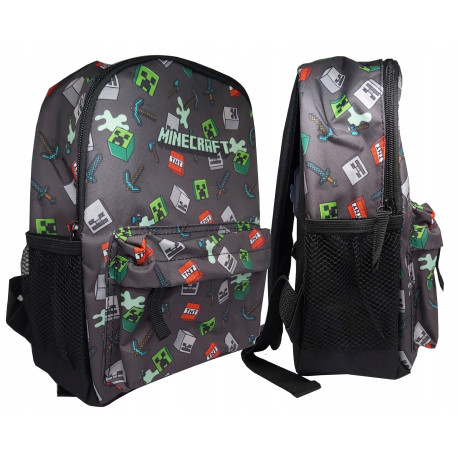 Mini mochila Creeper Minecraft