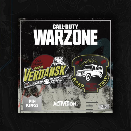 Set Pins Call Of Duty Verdansk & Road Trip