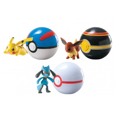 Pokemon Clip 'n' Portare pokeball