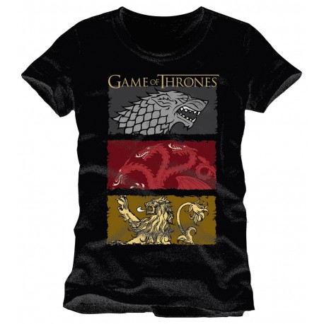 Camiseta Houses Juego de Tronos