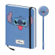 Lilo & Stitch Libreta con bolígrafo Set de regalo Stitch Face
