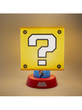 Lampara Nintendo Super Mario Bloque Interrogacion