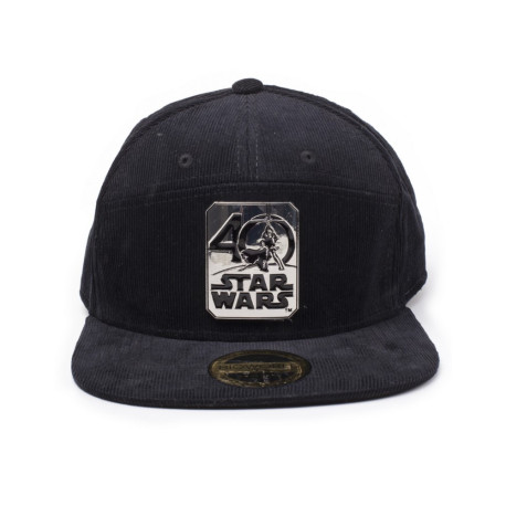 Gorra Star Wars 40 Aniversario Logo Metalico