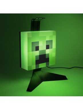 Soporte Luminoso Minecraft Creeper
