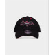 Gorra Dc Comics Batman Emblema Negro Y Rojo