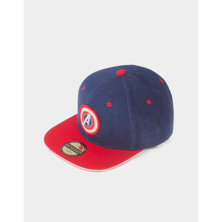 Gorra Marvel Los Vengadores Emblema Vaquera