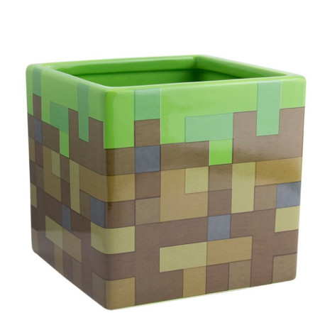 Lapicero Minecraft Bloque De Cesped