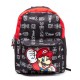 Backpack Super Mario-black and red