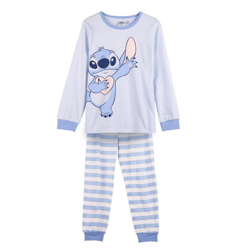 Stitch - Pijama largo invierno interlock Lilo en caja infantil