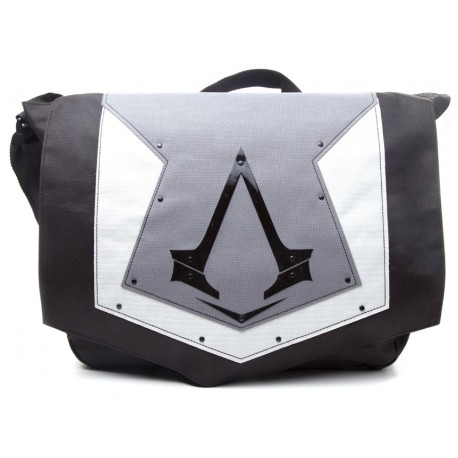 Borsa a tracolla grigio Sindacato di Assassins Creed