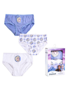 Lot de 3 culottes pour enfants Elsa Frozen