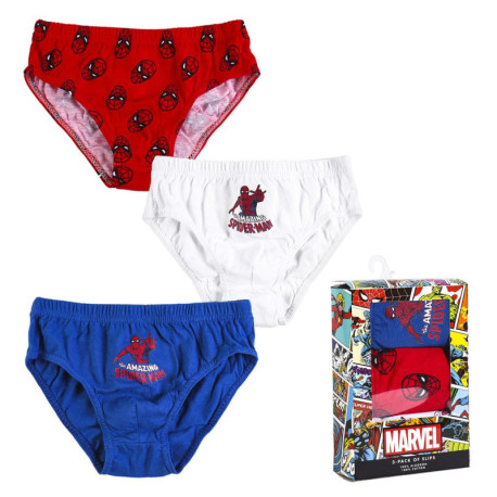 PACK CALZONCILLOS SINGLE JERSEY 3 PIEZAS SPIDERMAN