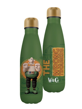 Botella Metalica Wallace Y Gromit Wallace