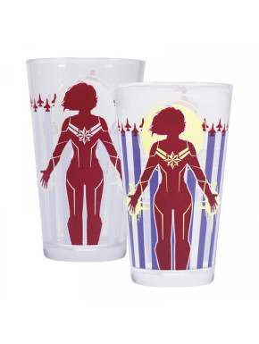 Vaso Termocoloro Marvel Captain Marvel