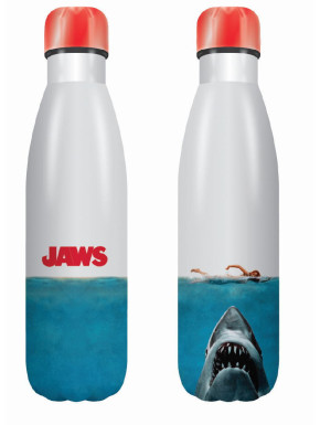 Botella Metalica Tiburon Jaws