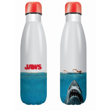 Botella Metalica Tiburon Jaws