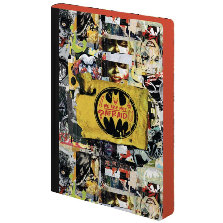 Cuaderno A5 Flexi Dc Comics Batman Villanos