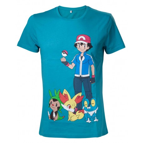 Camiseta Pokemon Ash