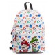 Mochila branca do Super Mario da Nintendo
