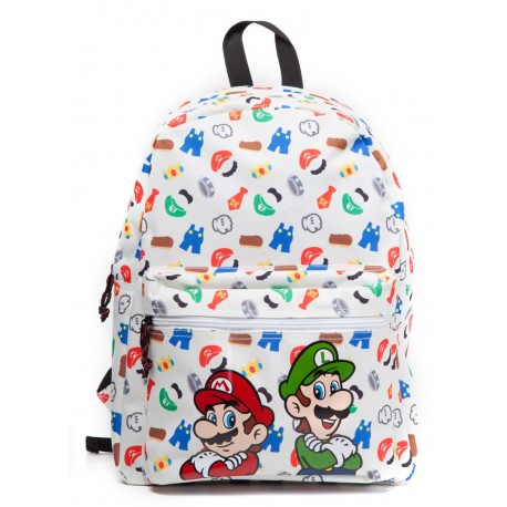 Zaino Super Mario bianco