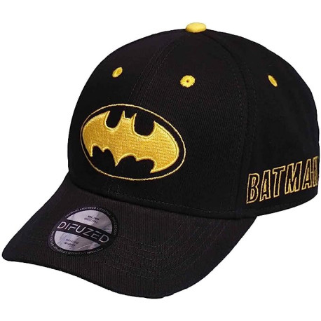 Casquette DC Comics Batman logo jaune