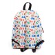 Mochila branca do Super Mario da Nintendo