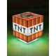 Lampe TNT avec son produit officiel Minecraft