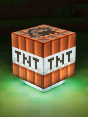 Lampe TNT avec son produit officiel Minecraft