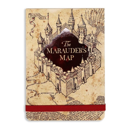 Bloc De Notas Harry Potter Mapa Del Merodeador