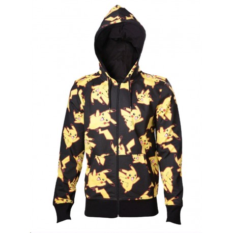 Sweatshirt Pokemon Pikachus zip