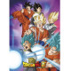 Toalla Dragon Ball Goku y Vegeta saiyans