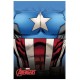 Coperta In Pile Di Capitan America Marvel Avengers