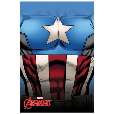 Coperta In Pile Di Capitan America Marvel Avengers