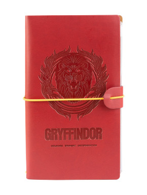 Carnet de voyage Harry Potter Gryffondor