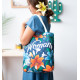 Bolso De Tela Frida Kahlo Flores