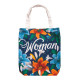 Bolso De Tela Frida Kahlo Flores