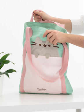 Bolso De Tela Premium Pusheen