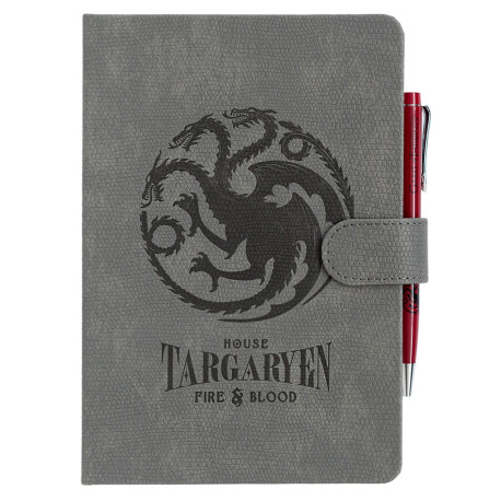Cuaderno A5 y Boligrafo Juego De Tronos Targaryen