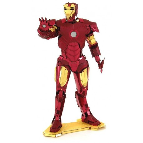 Mock-up of a metal Iron Man