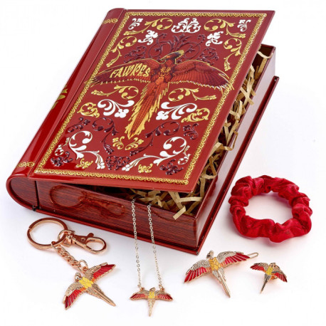 Caja Regalo Metálica Harry Potter Fenix Fawkes