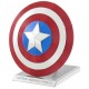 Mock-up van een metalen Captain America