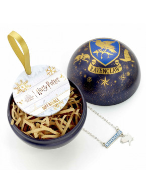 Bola de Navidad y collar Ravenclaw Harry Potter