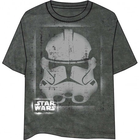 T-shirt gris Star Wars Stormtrooper