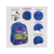MOCHILA ESCOLAR MEDIANA 42 CM SONIC PRIME
