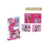 Conjunto de artigos de papelaria para colorir da Minnie
