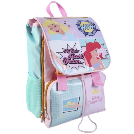 MOCHILA ESCOLAR PREMIUM PRINCESS