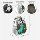 MOCHILA ESCOLAR 42 CM JURASSIC PARK