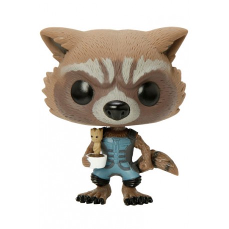 Funko Pop Rocket Raccoon con Groot