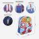 MOCHILA INFANTIL 3D LUCES AVENGERS