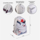 MOCHILA ESCOLAR 44 CM MINNIE